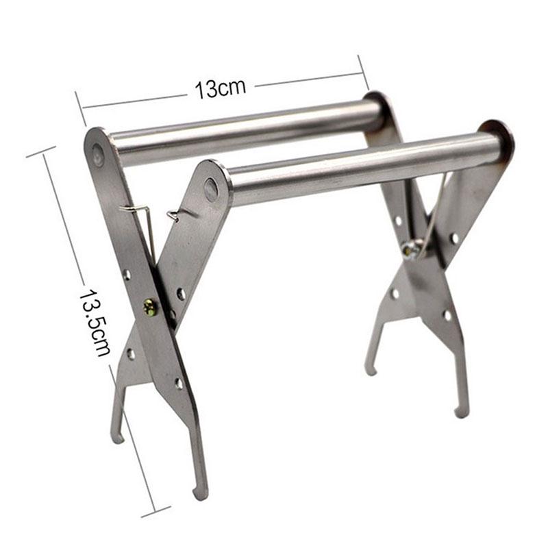 Stainless Steel Bee Hive Frame Holder Lifter Capture Grip Tool Beekeeping Equip