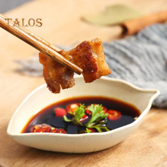 10 шт., блюдо для соуса, пищевая контактная форма, экологически чистая модная портативная форма листа, блюдо для соуса, посуда, инструмент для ресторана