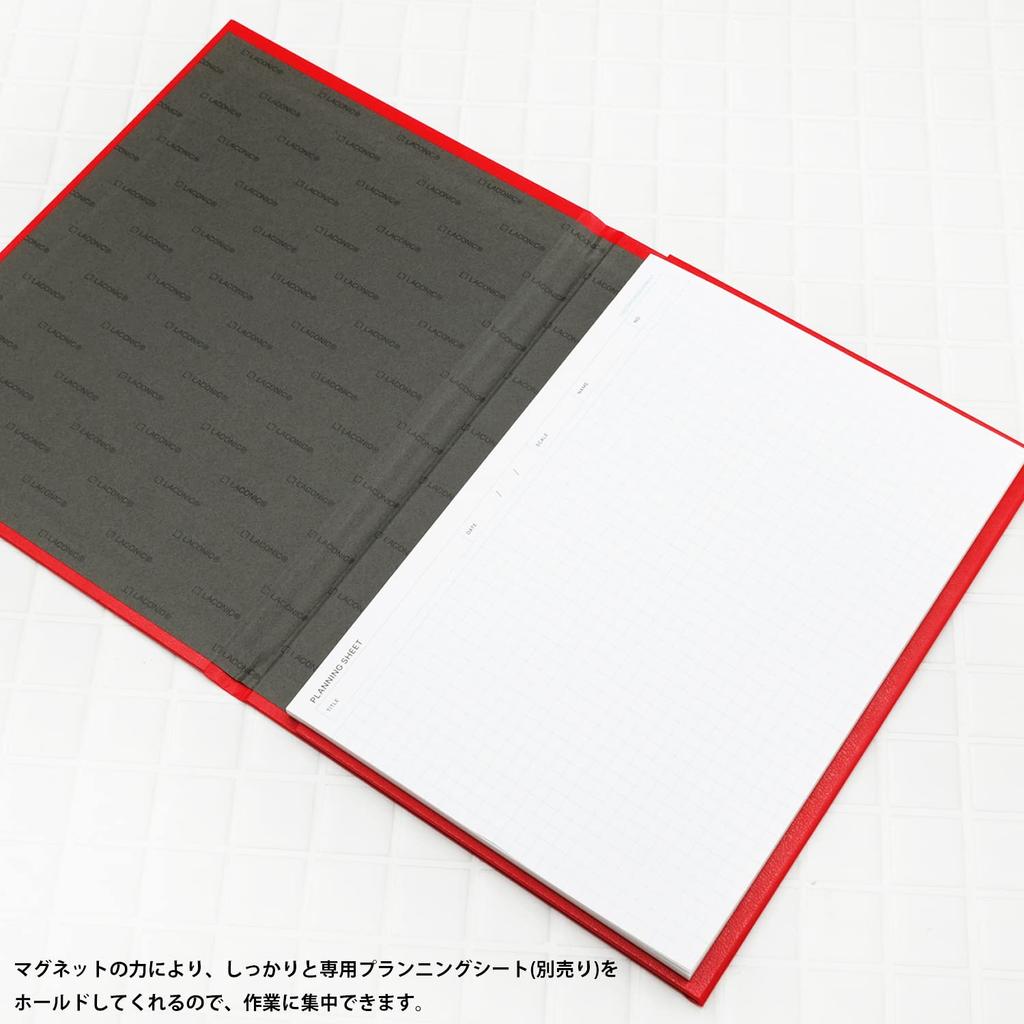 Блокнот Laconic A6 Creative Pad, черный, LEQ13-BK