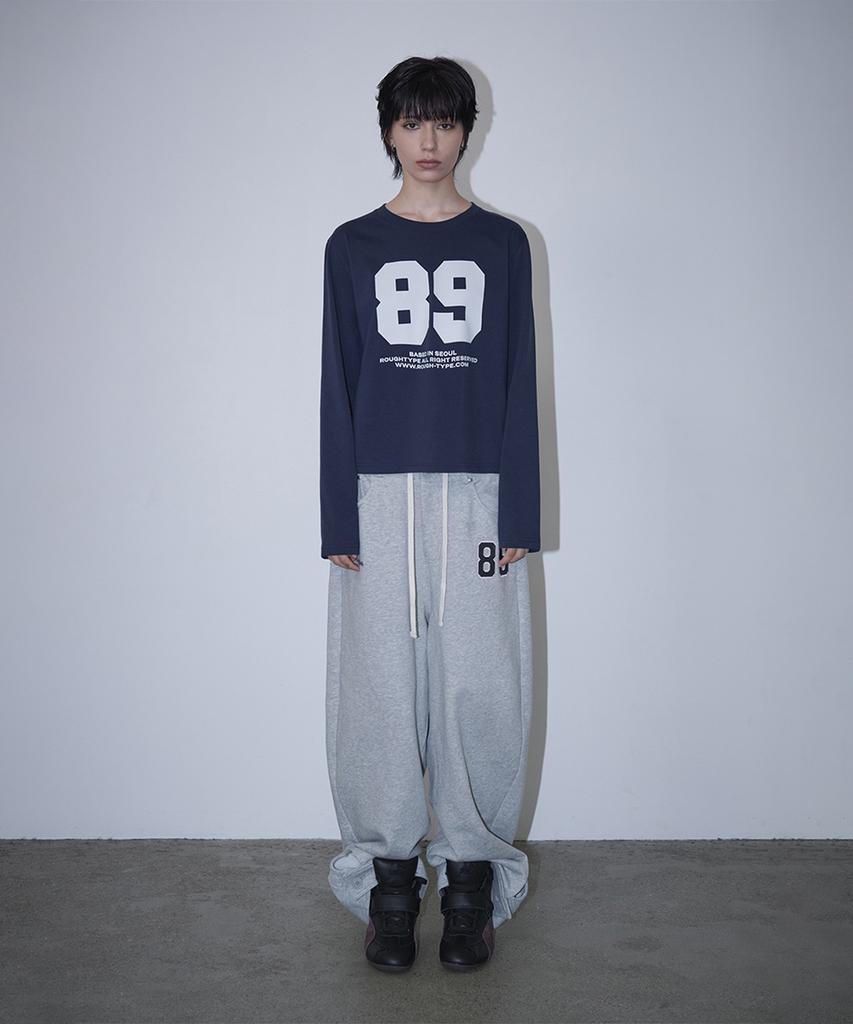 ROUGHTYPE 89 Crop Long Sleeve - Navy