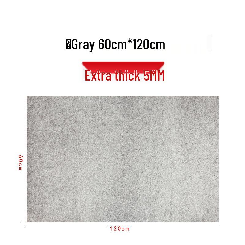 Wool Felt Pad for Calligraphy & Painting - Thick, Brush-Friendly Writing Mat, Four Treasures of the Study