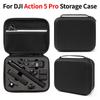 Коробка для DJI Osmo Action 5 Pro 4/3 Портативный жесткий чехол Водонепроницаемая сумка для хранения Чехол для переноски Сумка Дорожная коробка Аксессуары