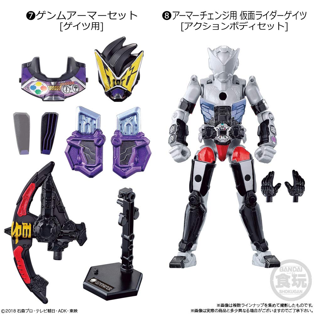 Shodo Kamen Rider RIDE3 Конфеты и жевательная резинка Rider Zi-O (12 шт.) (Камен Зи-О)