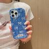 Ins джинсовый бант для iPhone14promax чехол для iPhone 15 12/13 милый и крутой стиль Spice Girl