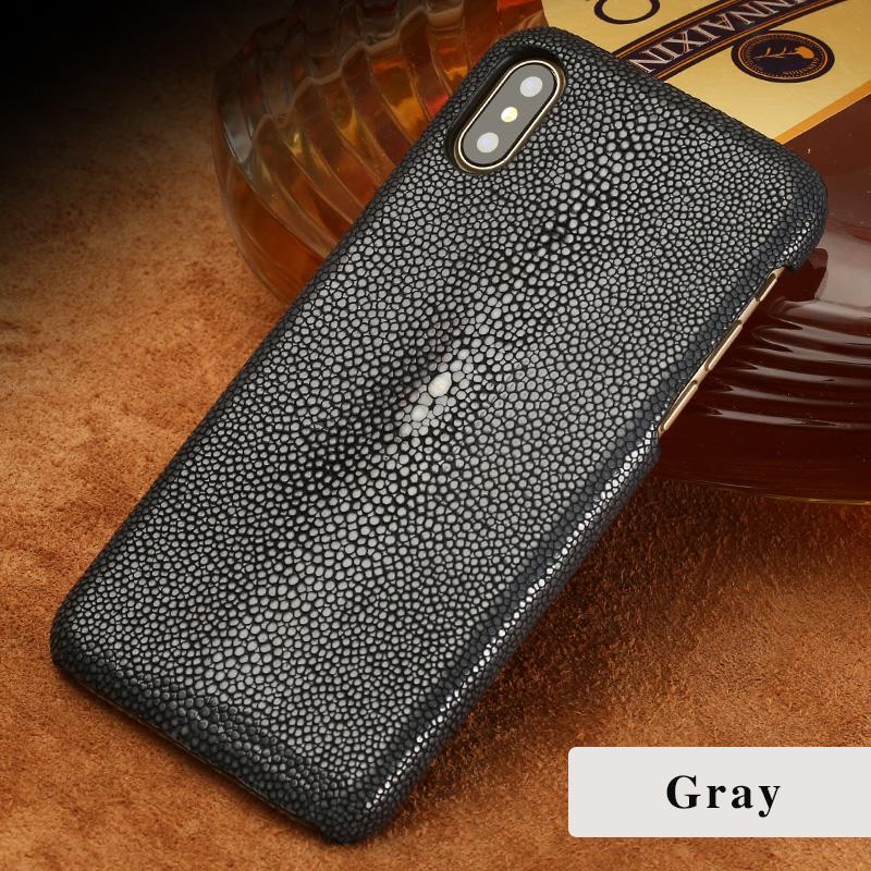 Роскошный чехол из натуральной кожи ската для Apple iPhone 15 13 12 11 14 Pro Max 15Pro 14Pro 14Plus 15 Plus 13Pro 12Pro Cover