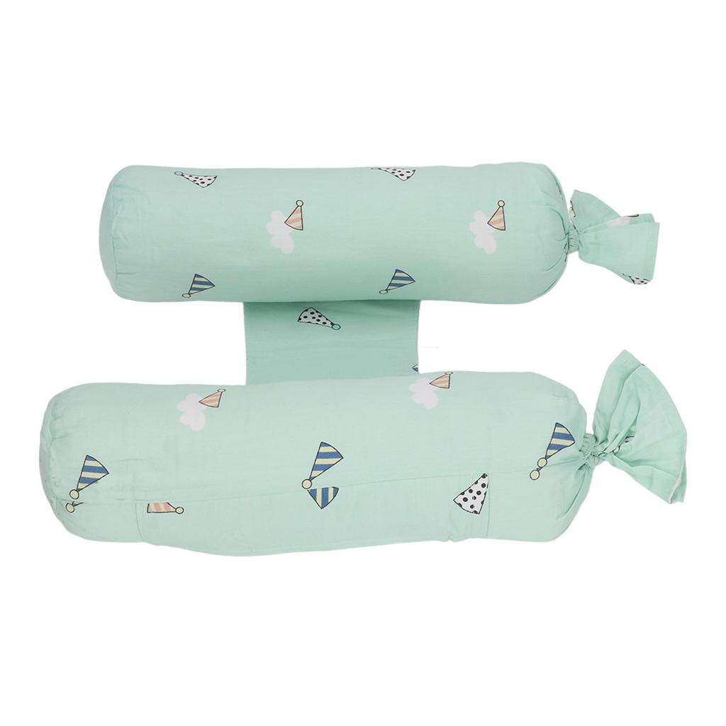 Baby Anti Roll Side Sleep Pillow Soft Comfortable Toddler Neck Support Positioning Back Cushion for