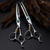 Steel 6 '' Tiger Scissor Hair Cutting Scissors Haircut Thinning Barber Tools Shears Hairdresser Scissors
