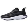Li Ning Cloud Series Comfortable Durable Breathable Low-Top Running Shoes Men Sneakers Black ARST067-1