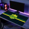 Fc Nantes Crest Design mouse pad, rubber base, esports desk mat, mouse pad for gamers and office use, gaming desk , easy to clean mat