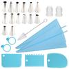 -Piece Piping Tips and Bags Set - Baking Tools