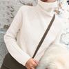 turtleneck sweater women's thickened bottoming sweater autumn and winter new women's long-sleeved knitted sweater slim-fitting foreign-style bottoming