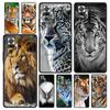 Tiger Lion Leopard Luxury Phone Case For Xiaomi Redmi Note 12 11 10 Pro Plus 9S 9 8 7 9T 8T 9C 9A 5G K40 Gaming Silicone Cover