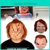 Play Terror Childs Cosplay Latex Mask Halloween Party Stage Gift Performance