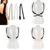 1PC Hot Fashion Adjustable Backless Bra Strap Adapter Converter Fully Extender Hook Women's Fashion Bra Strap Adapter