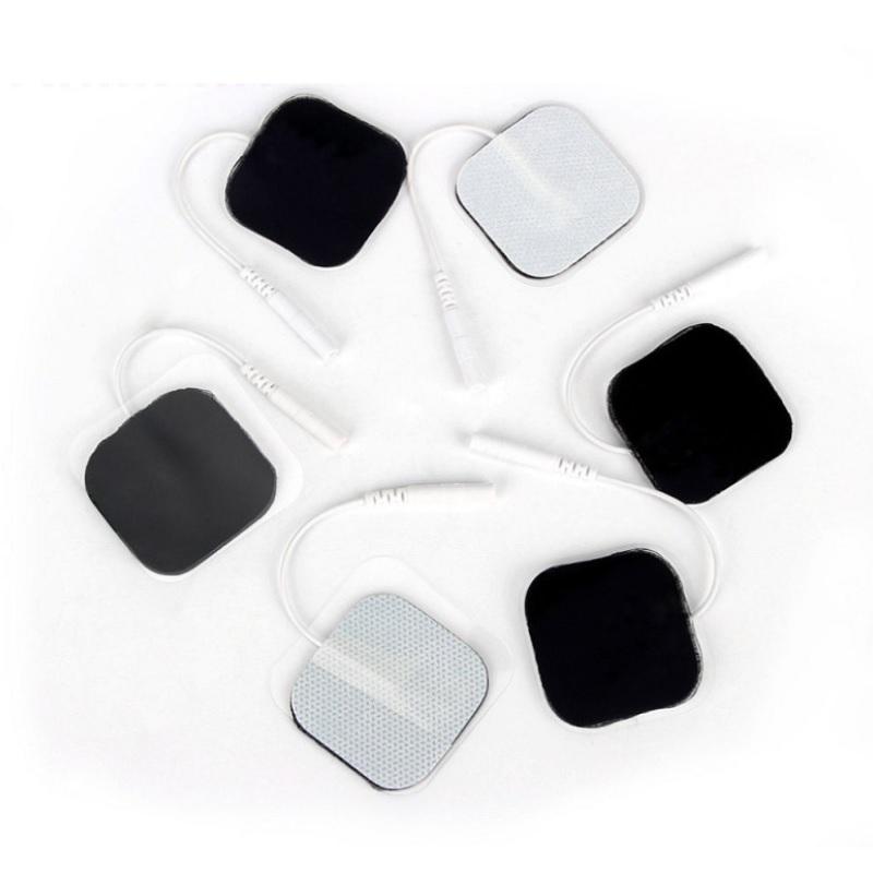 50PCS Electrode Pads Gel For Tens Acupuncture Physiotherapy Machine Slimming Ems Muscle Stimulator Massager Sticker 5x5cm