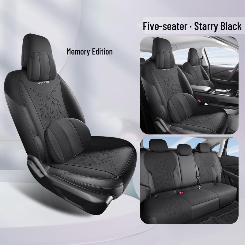Wuling Starlight Suede Saddle Pad Car Seat Cushion - Universal Fit for All Seasons