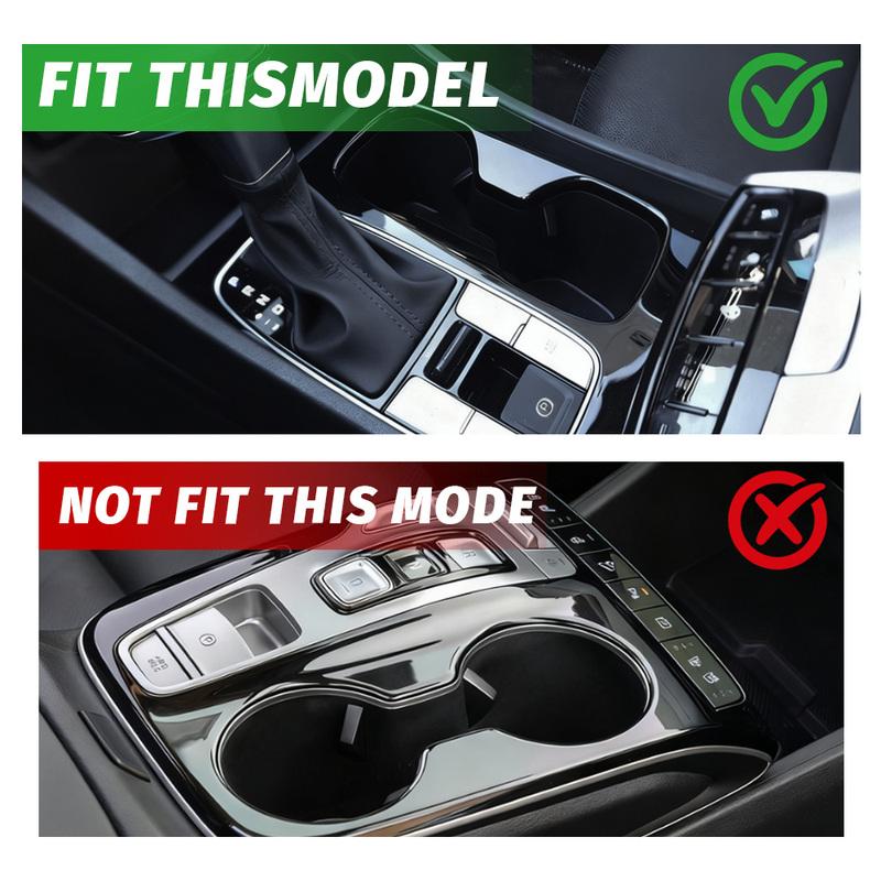 For Hyundai Tucson Interior Accessories 2024 (LHD) Center Console Decoration Frame Cover Gear Shift Panel Trim