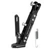 Motorcycle Adjustable CNC Metal Foot Bracket Kick Side Bracket Durable Corrosion Resistant Bracket Motorcycle Stand Accessories
