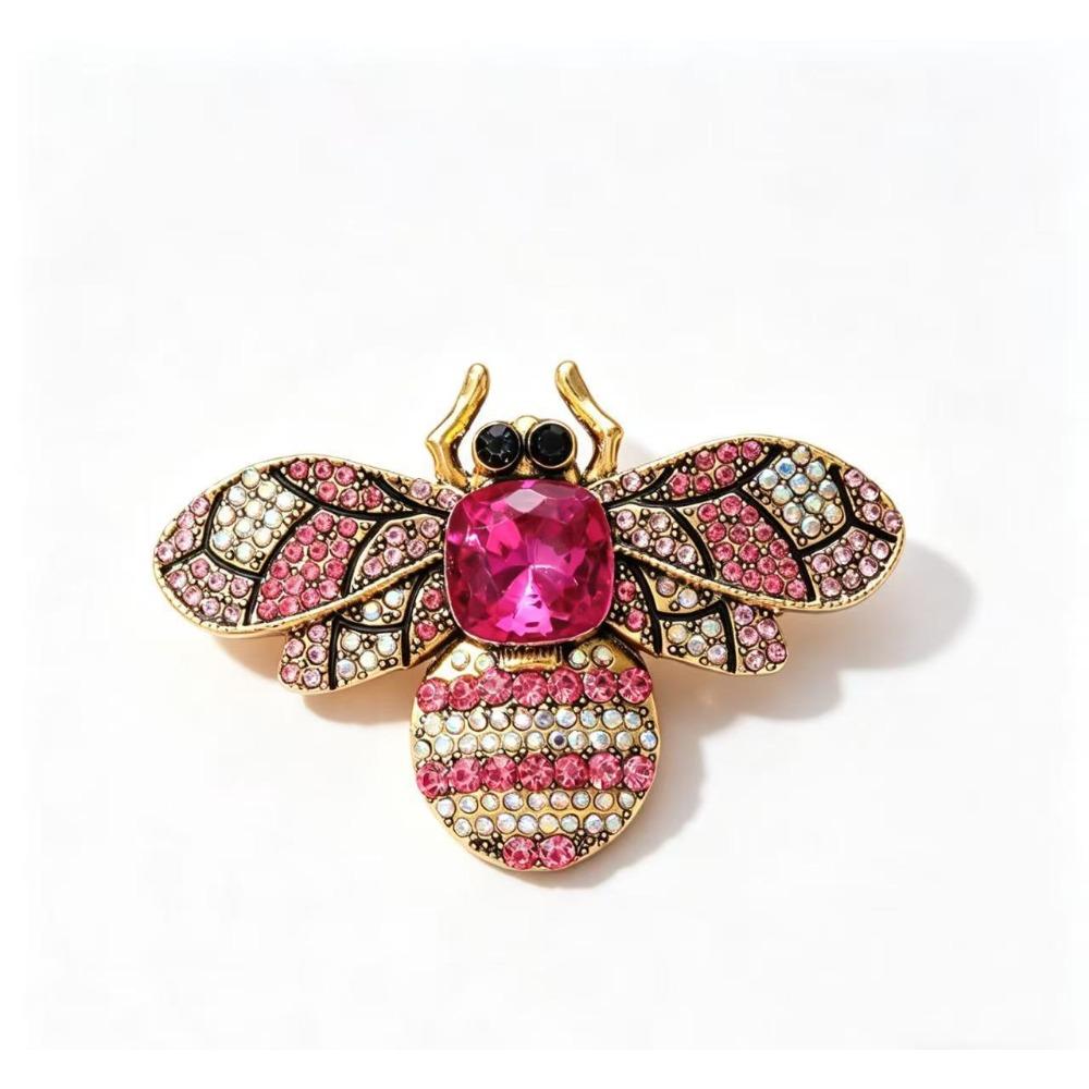 Diamond Butterfly Versatile Simple Brooch Flower Anti-light Pin Clothing Accessories Corsage