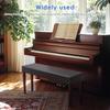Стрейчевый чехол на скамью ПУ Чехол на скамью для столовой Элегантный чехол-накидка на скамью Защита сиденья Защита от грязи Пылезащитный Чехлы для стула пианино