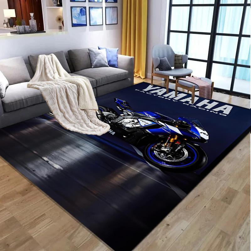 Yamaha Pattern Rug, Indoor/Outdoor Mat, for Picnic, Gameroom, Bedroom, Office, Living Room, Home Decor Carpet, Birthday Gift