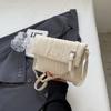 IELGY Женская плиссированная сумка нишевого дизайна, модная универсальная сумка через плечо подмышкой, складная сумка для ушей