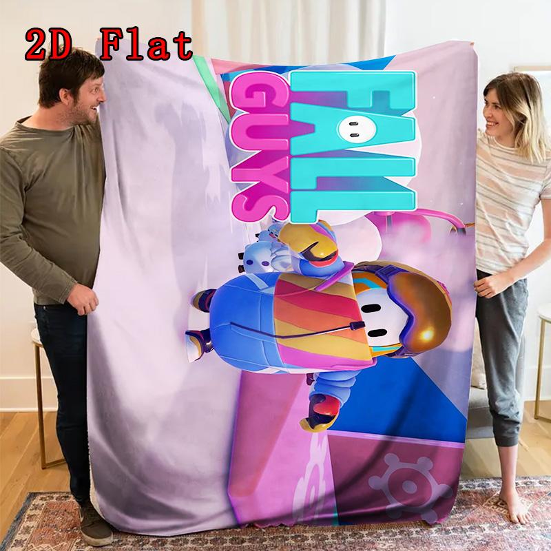 Guys 2D Flat Pattern Flannel Blanket High quality All Seasons Warmth and Comfort Perfect for Christmas Gifts.MMT0918050