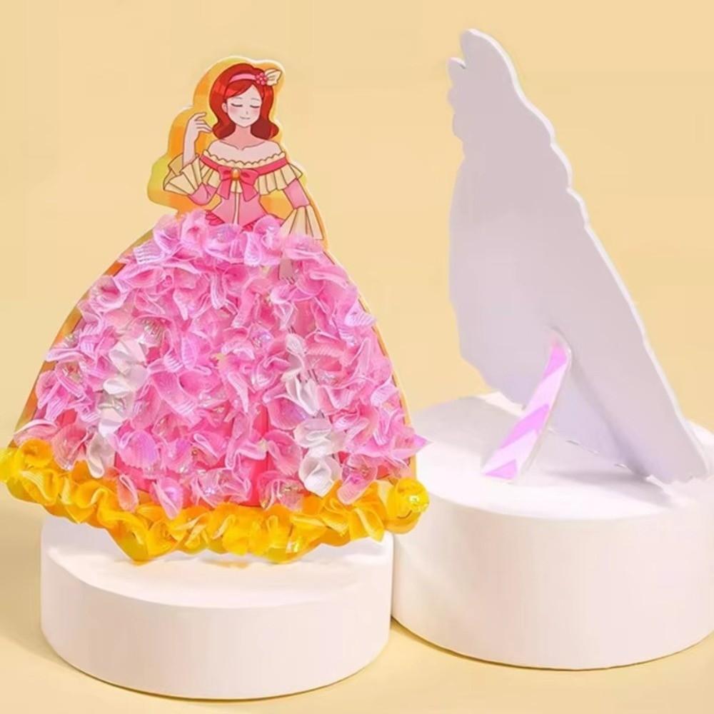 Creative Fairy Tale Hand Poke Painting Puzzle Fabric Art Craze Poke Art Birthday Gift
