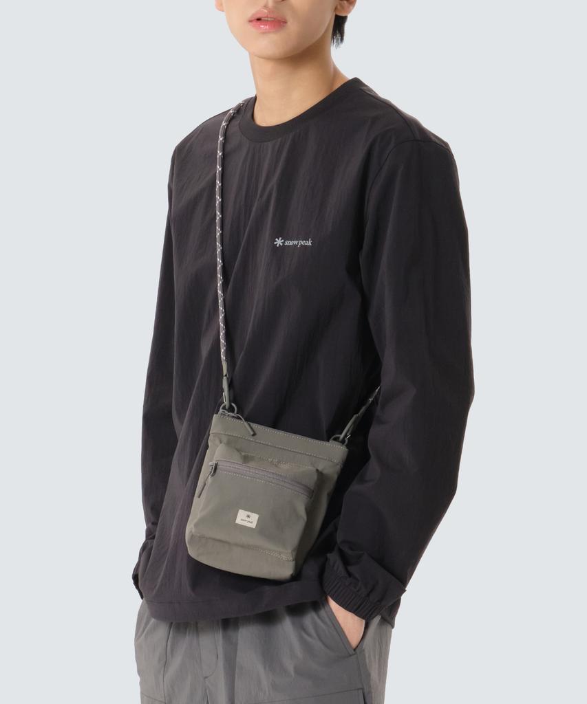 Snowpeak Apparel Cample Мини-сумка-мессенджер 1,5 л (S26Zucsb18) Темный хаки