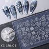 Silicone Nail Art Mold Embossing Patterns Nail Mould Decorations Versatile Jewelry Making Tools Handmade Carving Molds