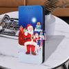 Рождественский мраморный кожаный чехол Samsung Galaxy Note10 Note20 Note9 Note8 Note 20 Ultra Чехол-кошелек с откидной крышкой Держатель для карт Подставка Сумки