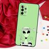 Эстетика Милый Мультяшный Инопланетянин Для Samsung Galaxy A15 A55 A53 A33 A35 A22 A32 A52 A54 A34 A14 A56 A36 A26 A16 A05 A06 Чехол