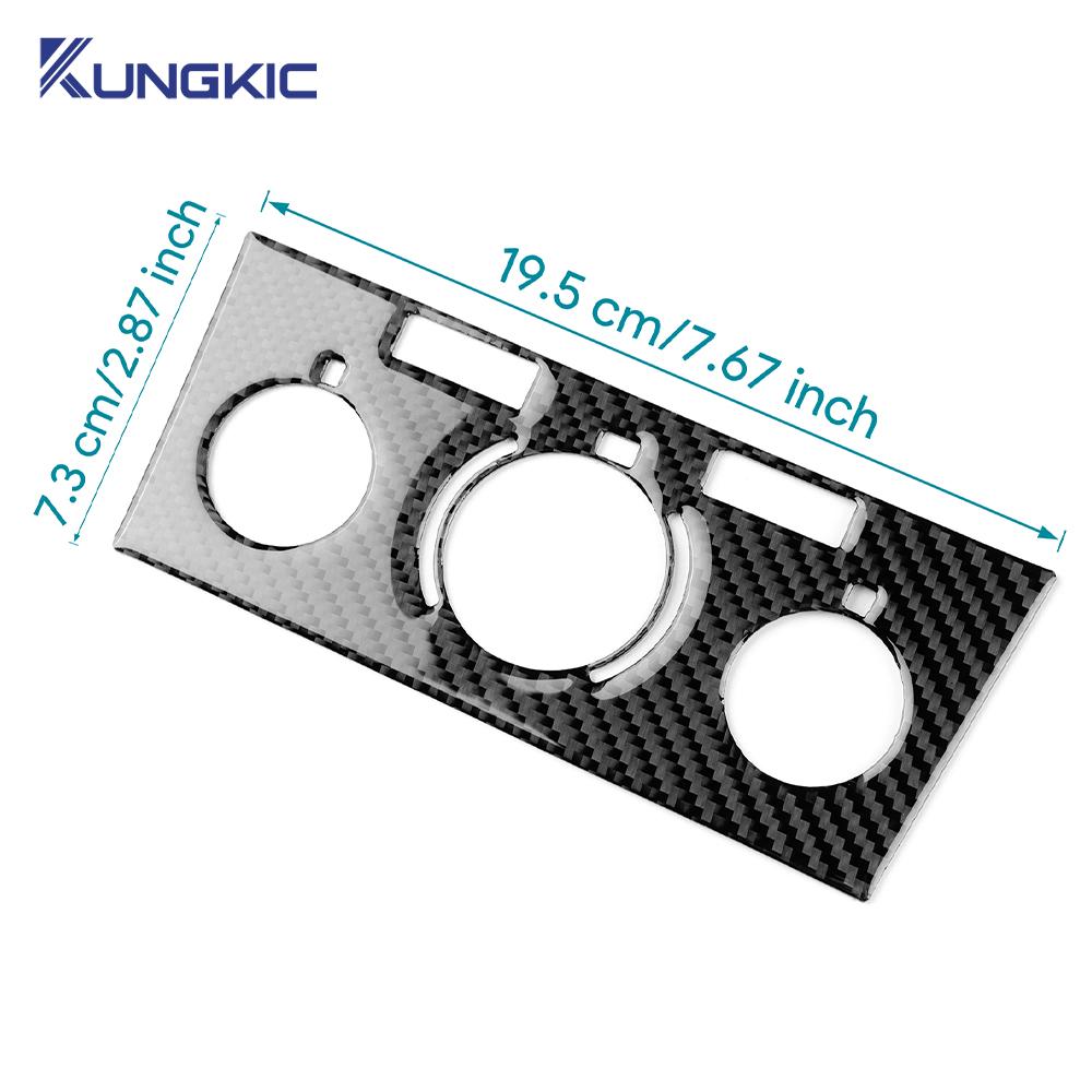 Наклейка из настоящего мягкого углеродного волокна для Vauxhall Opel Astra H MK5 2004 2005 2006 2007 2008 2009 2010 LHD RHD Панель рамки CD-AC для автомобиля