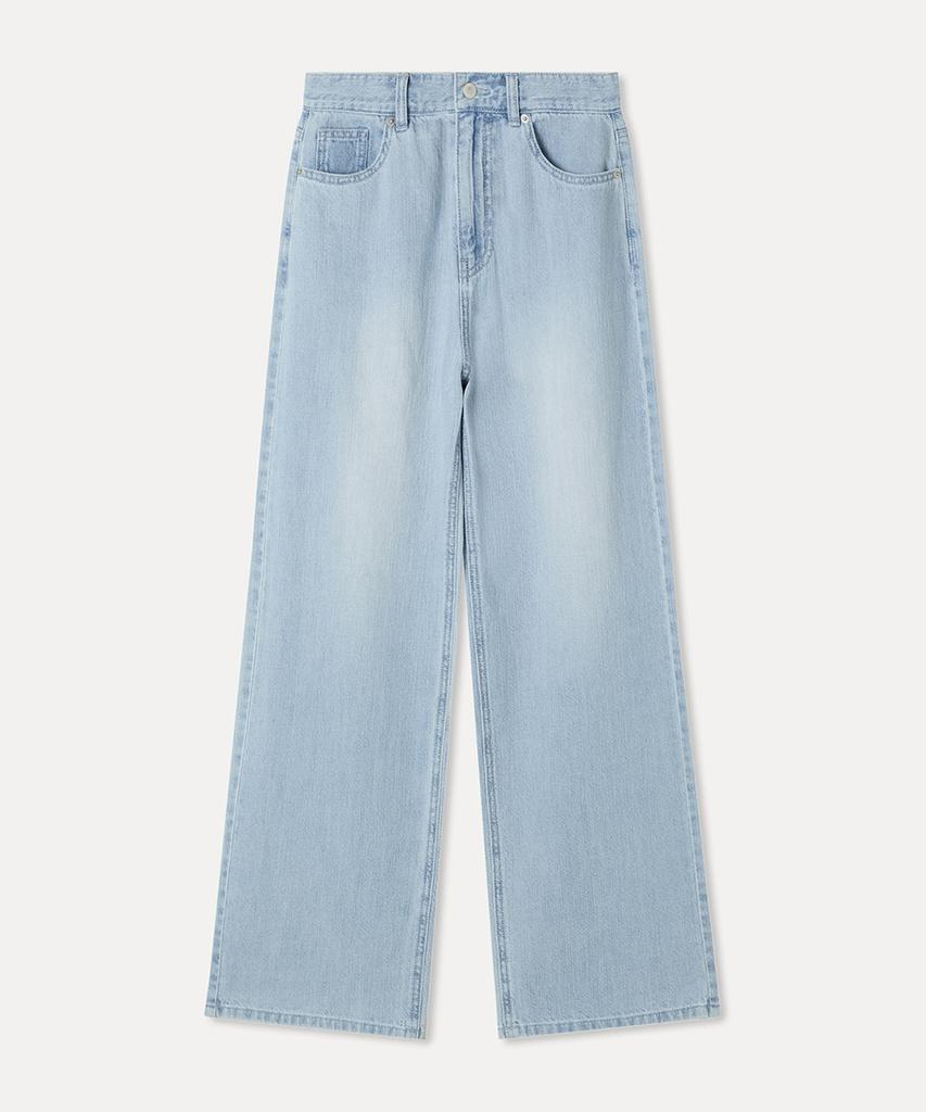 MIXXO Linen Semi Wide Fit Denim