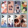 Чехол для телефона S-Sasaki To M-Miyano Для iPhone 17,16,15,14,13,12,Pro,Max,Plus,E,SE4,Air,Mini Черный Мягкий Чехол