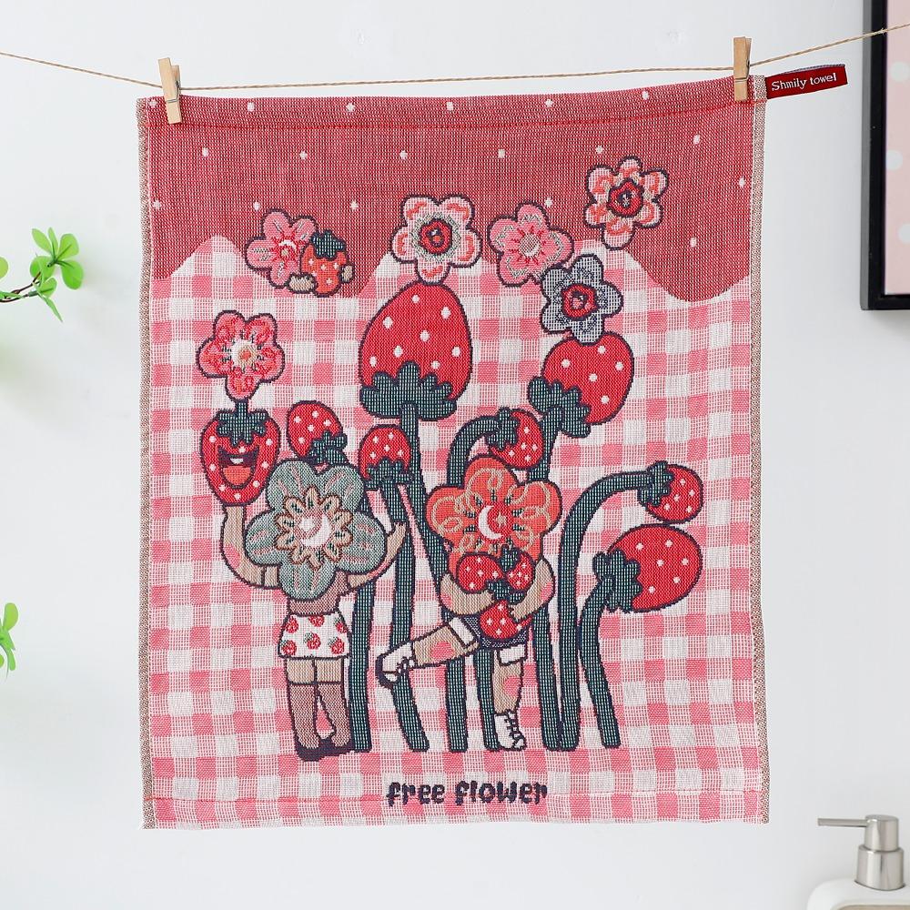 4 Layer Cotton Gauze Pure Cotton Dish Cloth 34*40cm Large Hand Towel Tea Towel for Home Restaurant