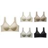 VANBARIS Plus Size Push-Up Bra with Side Support, Fixed Cups & Seamless Back Smoothing for Women