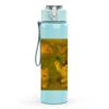 1PC Two Kittens Vintage Painting 750ml Color Plastic Sports Water Bottle Leakproof Flip Straw Lid Suitable for Sports Office Home Use