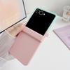 Матовый чехол-коллизия для Samsung Galaxy Z Flip 7 6  4 3 Zflip flip7 Градиентный двухцветный Жесткий противоударный чехол