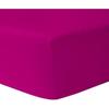 Fitted Sheet 90 X 200 Cm 100% Cotton Fuchsia - HOMEROKK