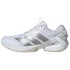 Adizero Ubersonic 5 Comfortable Versatile Low-Top Tennis Shoes Women Sneakers White Silver IH8103