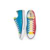 Converse Кеды Chuck Taylor All Star с низким верхом из парусины Унисекс Кеды Синий Красный Желтый 168535C