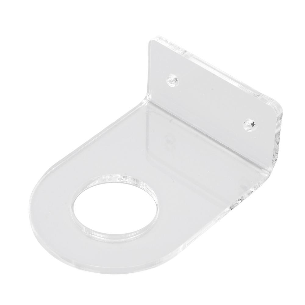 4Pcs Acrylic Baseball Display Stand Stand Length 8cm Wall Mount Display Home Decor