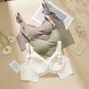 Women Seamless Bra Summer Ice Silk Cool Bra Push Up No Wire Sports Bra Thin Soft Supportive Anti-sagging Bra