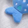 Cute Blue Small Whales Coin Purse Plush Zipper Coin Wallet Shark Shape Designer Women's Wallet Change Purse Key Earphone Pouch