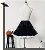 Черный Лолита Облако Подъюбник: 45см Хэллоуин Дьявол Мягкая Девушка Пышная Юбка