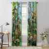 Jungle Animals Dinosaurs Window Curtains For Living Room Kitchen Modern Curtains Home Decor Blinds Drapes