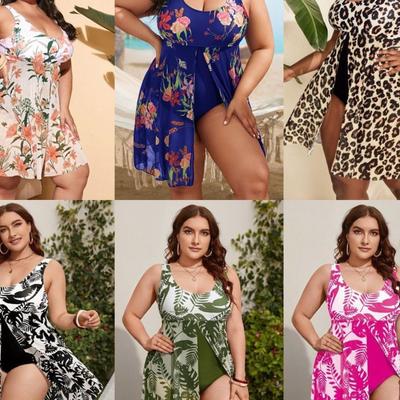 Европейский и американский сексуальный купальник большого размера с открытой спиной, облегающий, цельный, бикини