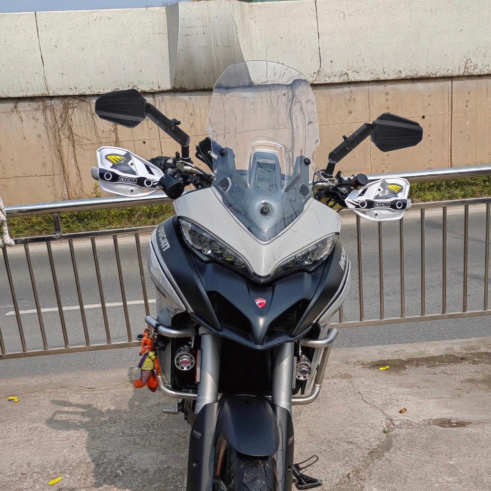 Складные зеркала заднего вида для мотоциклов Off Road Adventure, боковые зеркала с широким обзором, складные универсальные аксессуары для мотоциклов