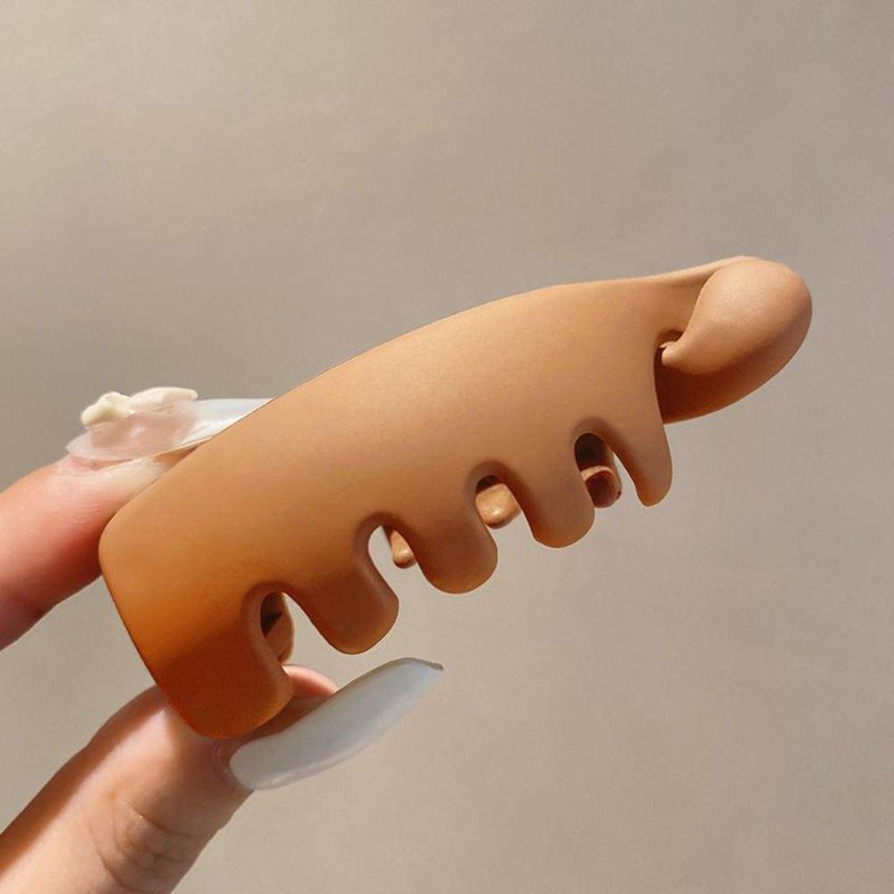 Простой дизайн банан заколка для волос модные заколки для волос инструмент для укладки зажимы для волос Twist Claw для женщин девочек